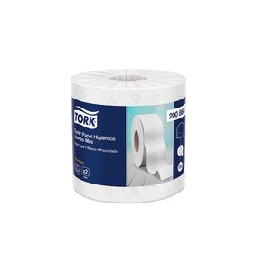 Tork® Papel Higiénico Jumbo Mini/ Premium/ Blanco/ 95 mts/ 2 rollos