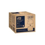 Tork Plus® Dispensador de Servilleta Gris + Tork Plus® Servilleta Dispensada/ Universal/ Blanco/ 2 Pqtes x 100 serv. c/u