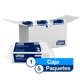 Tork Plus® Servilleta Dispensada/ Universal/ Blanco/ 100 servilletas x pq