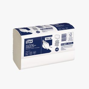 Toalla de Manos Tork Doblada en Z Advanced Natural 150 toallas