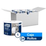 Tork® Papel Higiénico Convencional/ Premium/ Blanco/ 29 m / 24 rollos