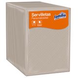 Servilleta Rectangular pequeña 30 paquetesx 300 serv natural