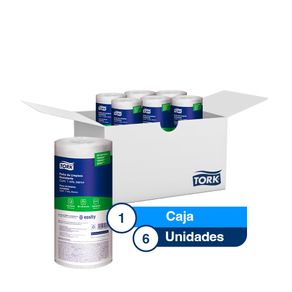 Paño De Limpieza Tork Rollo 6X100