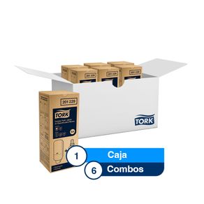 Combo Tork® Dispensador Jabón en Espuma para Manos/ Elevation + Tork® Jabón en Espuma para Manos/ Premium/ 1000 ml/ X 6 Cajas