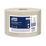 Tork® Limpión de Papel Trabajo Pesado/ Hoja doble/Natural/ 400 mts/ 1 rollo