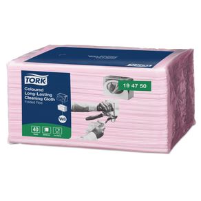 Tork® Paño de Limpieza Larga Duración/Rojo/1 paquete x40 paños
