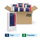 Tork Plus® Servilleta Dispensada/ Universal/ Blanco/ 550 servilletas x pq / 9 paquetes