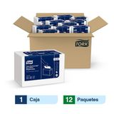 Tork XpressNap ® Servilleta Dispensada/Advanced / Blanco/ caja x 12 pqts x  500 serv. c/u