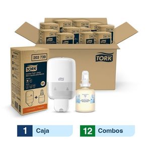 Tork® Jabón mini Liquido para Manos/525 ml / 12 cajas
