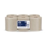 Tork® Reflex™ Limpión de Papel/ Hoja doble/Natural/ 150 mts / 6 Rollos