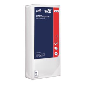 Tork Plus® Servilleta Dispensada/ Universal/ Blanco/ 1 paquete x 550 serv